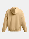 Under Armour Felpa con cappuccio Under Armour UA Icon HWT Flc Wash OS Hood-BRN da uomo