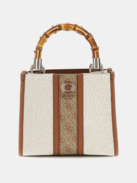 Guess Borsa Guess marrone e crema