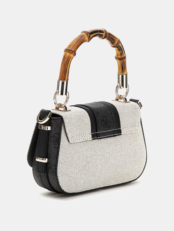 Guess Borsa piccola da donna nera e crema Guess