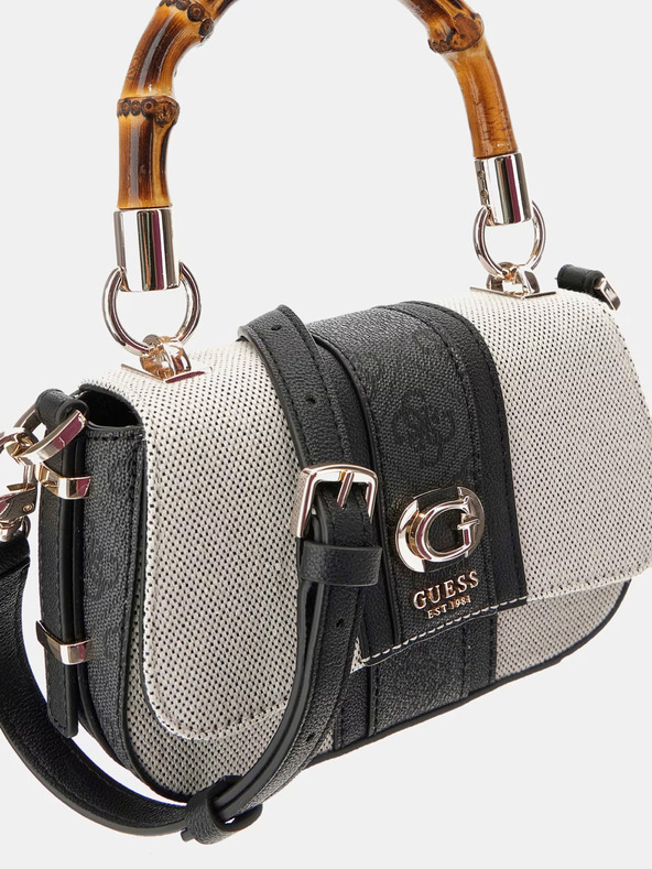 Guess Borsa piccola da donna nera e crema Guess
