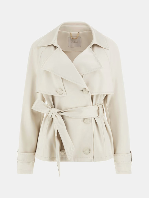 Guess Trench corto da donna Guess color crema