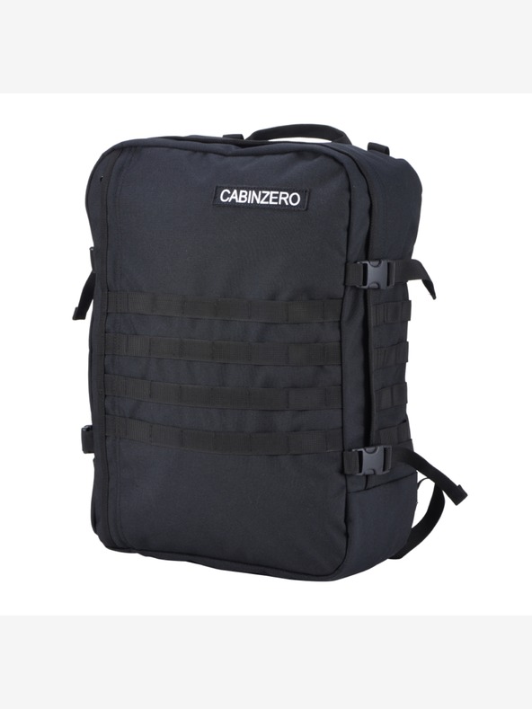 CabinZero Military 44L Absolute Black Backpack
