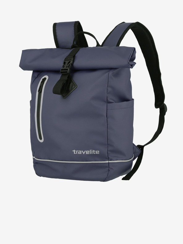 Travelite Zaino Travelite Basics Roll-up Plane blu scuro