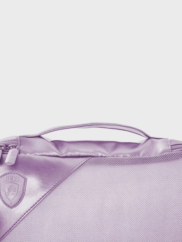 Heys Heys Metallic Packing Cube 5pc set di cinque borse da viaggio in viola chiaro