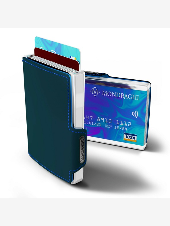 Mondraghi Portafoglio Mondraghi Elegance in pelle kerosene