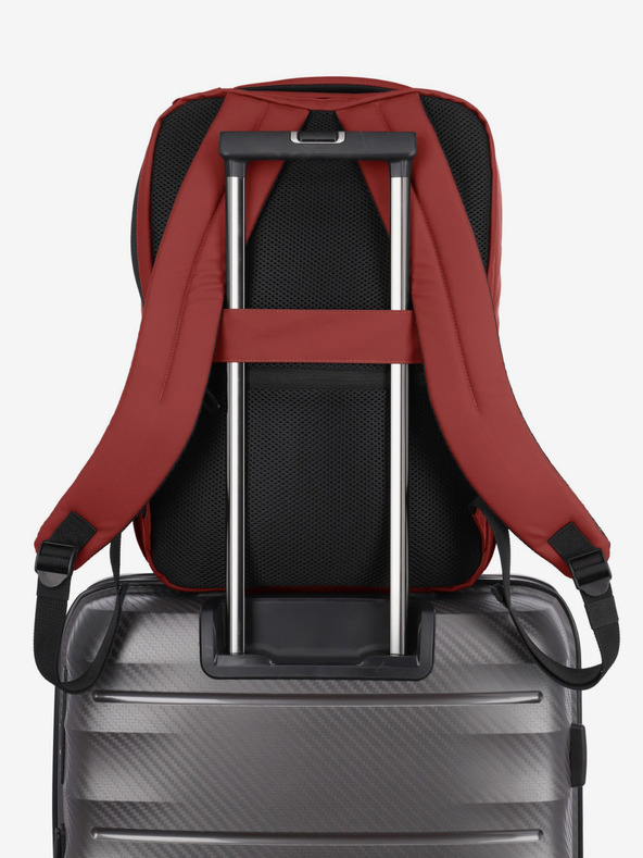 Travelite Zaino Travelite Basics Boxy - Rosso