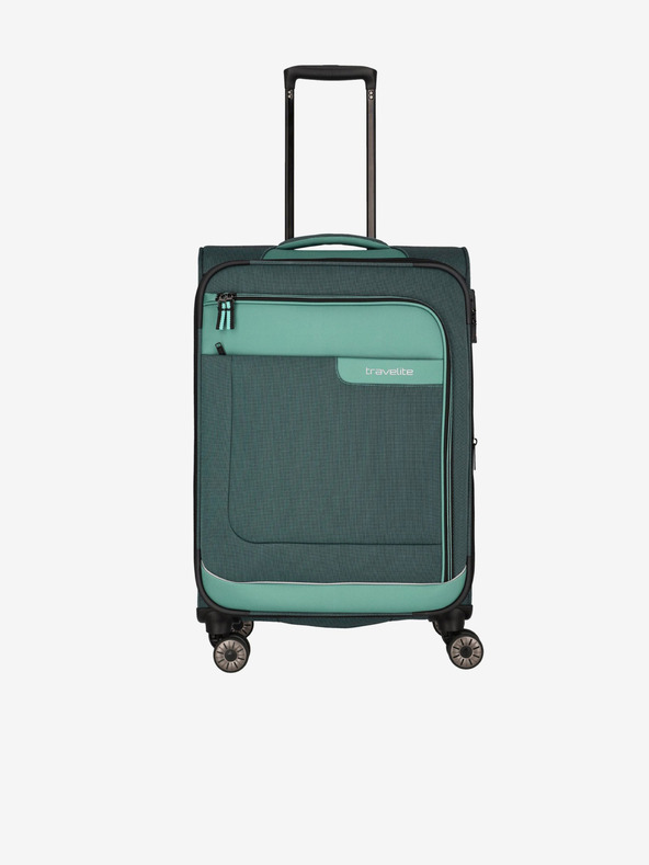 Travelite Valigia Travelite Viia 4w M verde