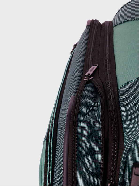 Travelite Valigia Travelite Viia 4w M verde