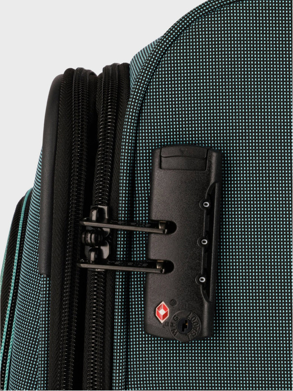 Travelite Valigia Travelite Viia 4w M verde