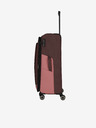 Travelite Valigia Travelite Viia 4w L rosa e marrone