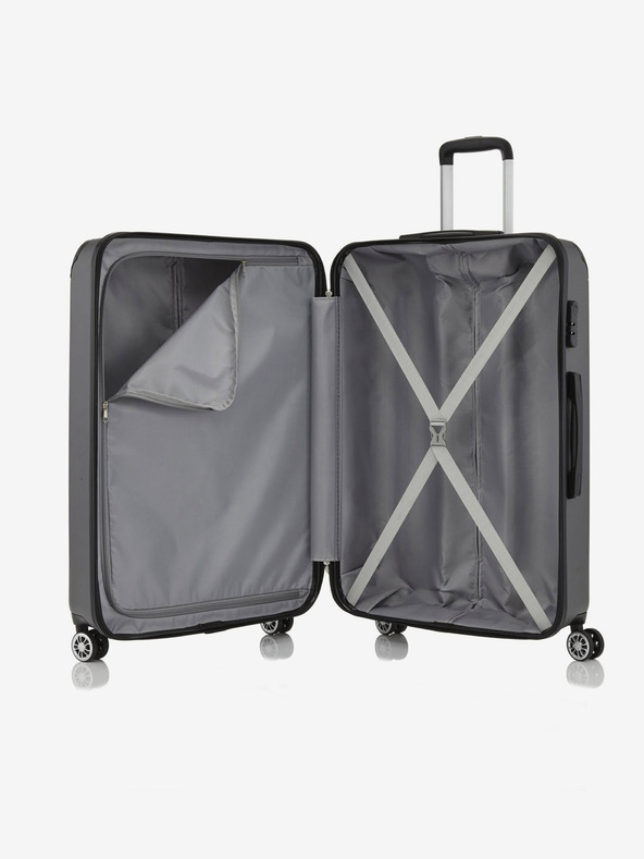 Travelite Valigia Travelite City 4w L verde