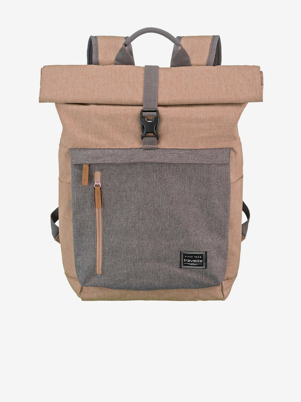 Travelite Zaino Travelite Basics Roll-up Rosa