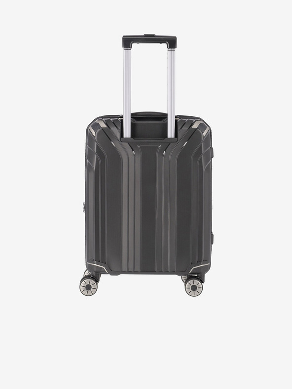 Travelite Set di tre valigie da viaggio Travelite Elvaa 4w S,M,L Nero