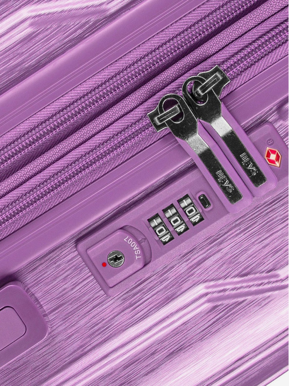 Heys Set di tre valigie da viaggio Heys Xtrak S, M, L viola