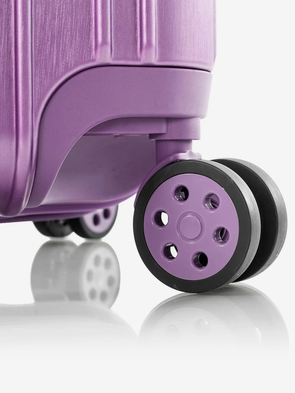 Heys Set di tre valigie da viaggio Heys Xtrak S, M, L viola