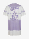 O'Neill Vestito O'Neill WOW T-SHIRT viola e bianco da donna a fantasia