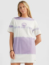 O'Neill Vestito O'Neill WOW T-SHIRT viola e bianco da donna a fantasia