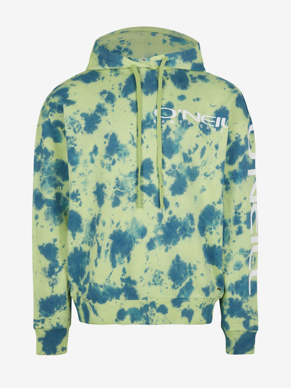 O'Neill Felpa O'Neill OAKES HOODIE blu e verde da uomo