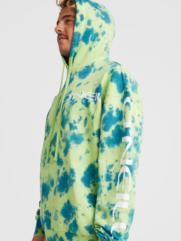 O'Neill Felpa O'Neill OAKES HOODIE blu e verde da uomo