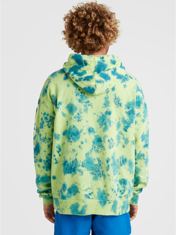 O'Neill Felpa O'Neill OAKES HOODIE blu e verde da uomo