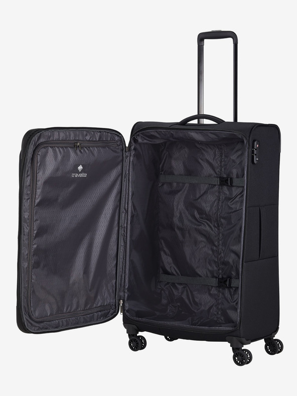 Travelite Set di tre valigie da viaggio Travelite Chios S,M,L Nero