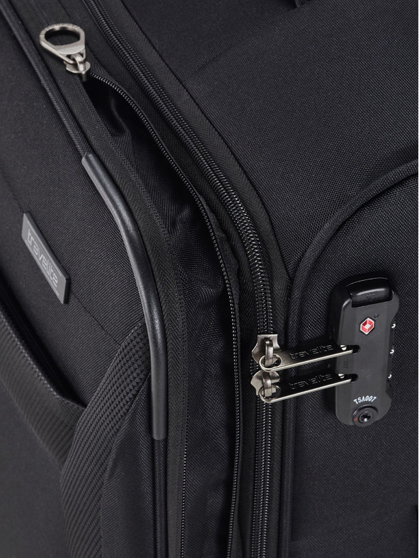 Travelite Set di tre valigie da viaggio Travelite Chios S,M,L Nero