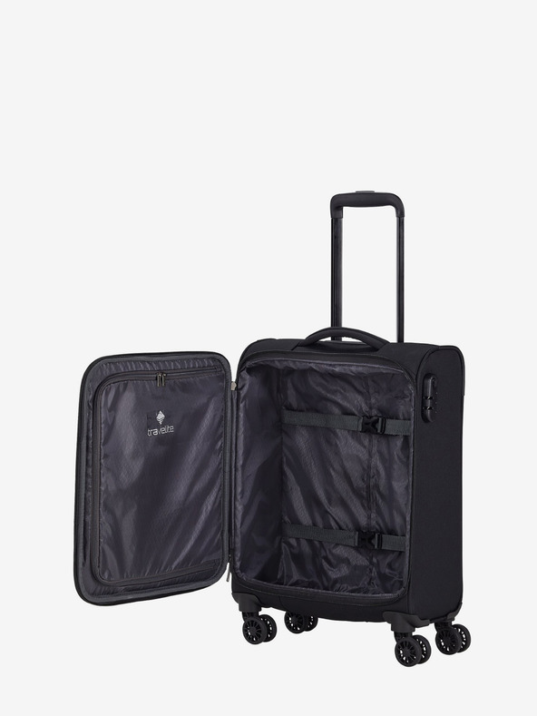 Travelite Set di tre valigie da viaggio Travelite Chios S,M,L Nero