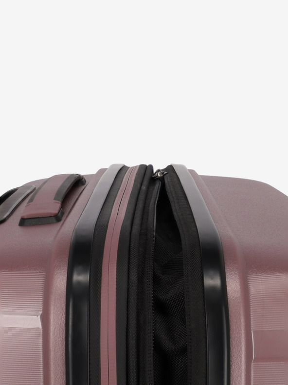 Travelite Set di tre valigie da viaggio Travelite Air Base S,M,L rosa