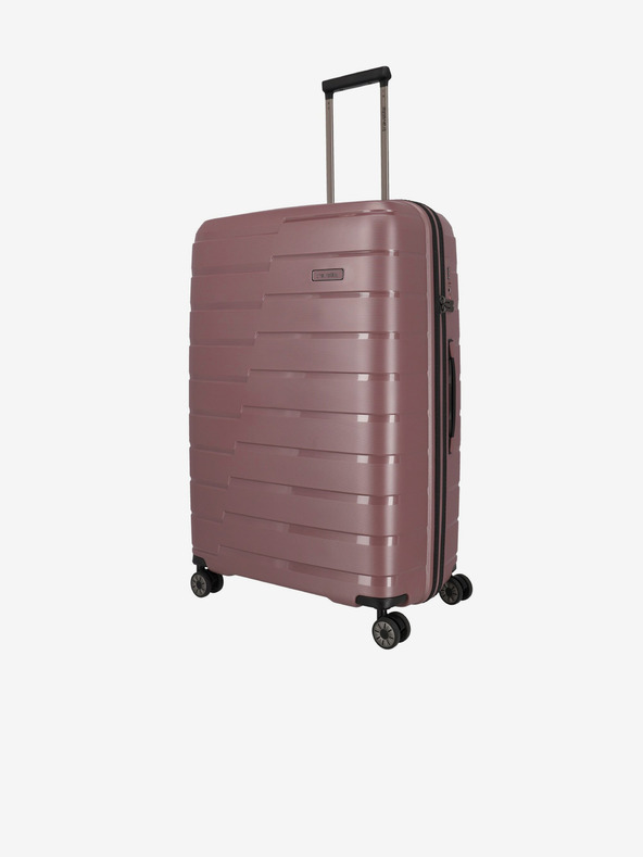 Travelite Set di tre valigie da viaggio Travelite Air Base S,M,L rosa