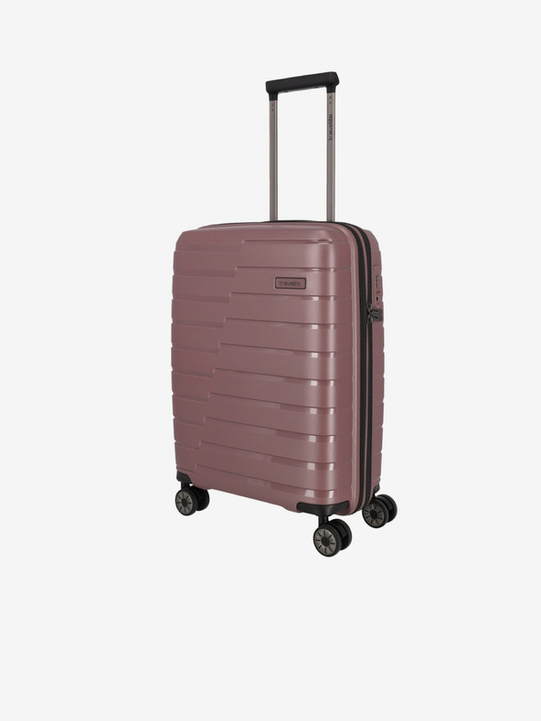 Travelite Set di tre valigie da viaggio Travelite Air Base S,M,L rosa