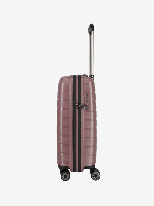 Travelite Set di tre valigie da viaggio Travelite Air Base S,M,L rosa