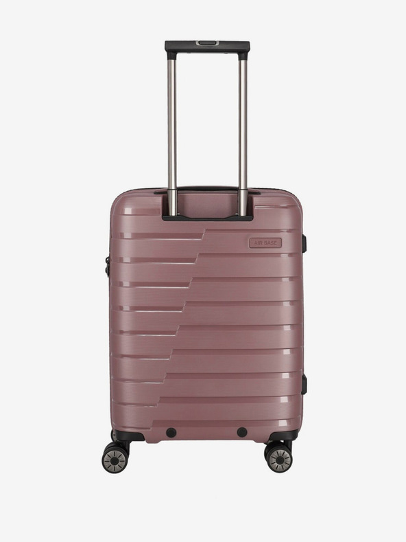 Travelite Set di tre valigie da viaggio Travelite Air Base S,M,L rosa