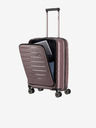 Travelite Travelite Air Base 4w S rosa Valigia da viaggio con tasca frontale