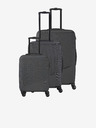 Travelite Set di tre valigie Travelite Bali grigio scuro S,M,L