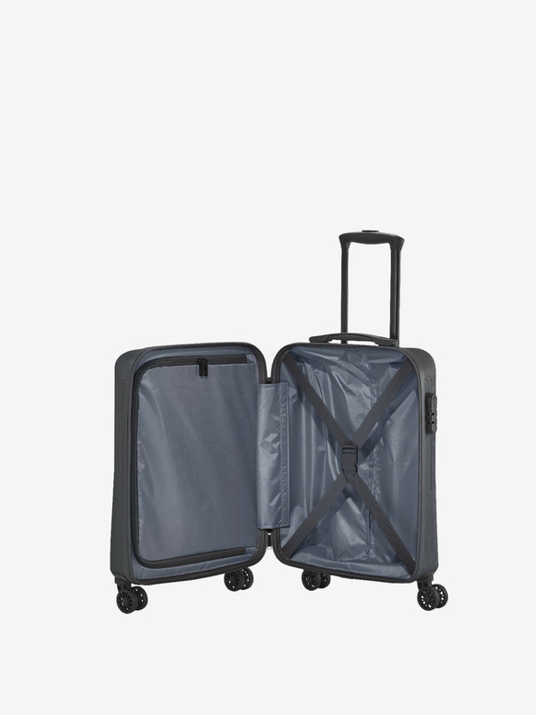 Travelite Set di tre valigie Travelite Bali grigio scuro S,M,L