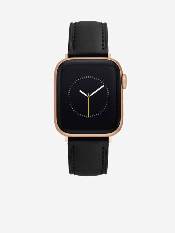 Anne Klein Cinturino in pelle nera per Apple Watch Anne Klein