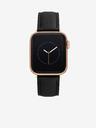 Anne Klein Cinturino in pelle nera per Apple Watch Anne Klein