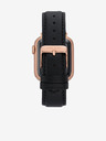 Anne Klein Cinturino in pelle nera per Apple Watch Anne Klein