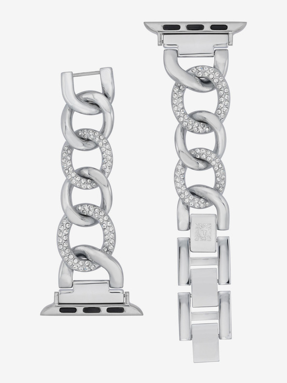 Anne Klein Cinturino per Apple Watch 42/44/45/ultra 49 mm in argento Anne Klein