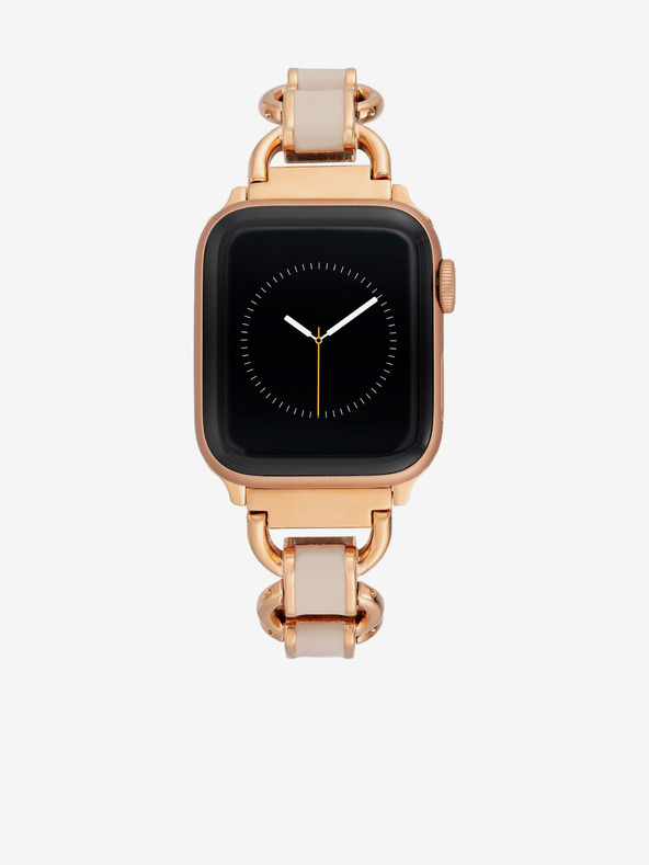 Anne Klein Cinturino da donna per Apple Watch 42/44/45/ultra 49 mm in oro rosa Anne Klein