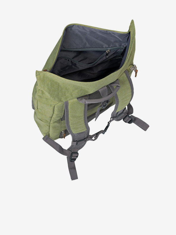 Travelite Zaino Travelite Basics Roll-up grigio e verde (35 l)