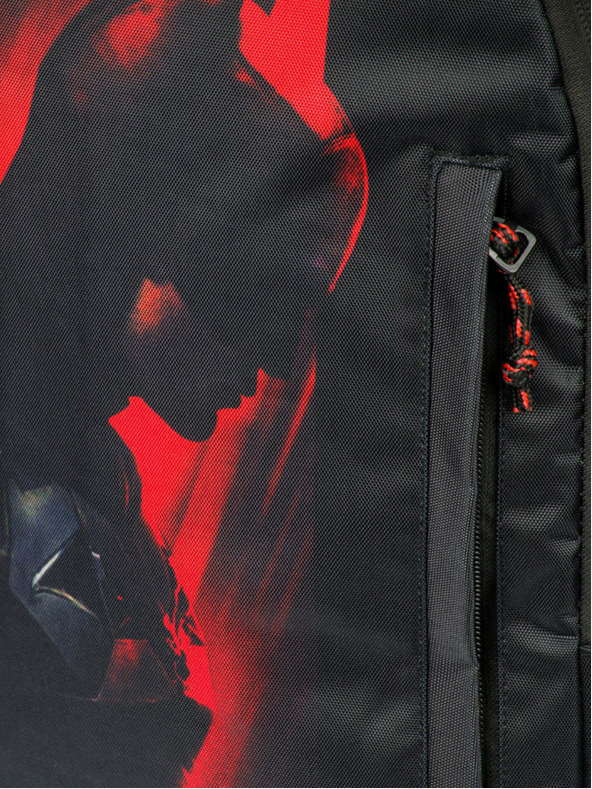 BAAGL  Zaino nero Baagl eARTh Batman Red