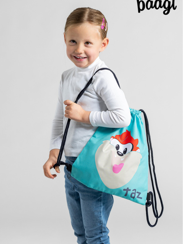 BAAGL  Zaino scuola infanzia blu Baagl Taz