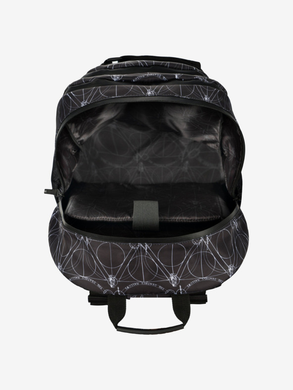 BAAGL  Set scuola nero - zaino, astuccio, borsa Baagl Skate Harry Potter Doni della Morte