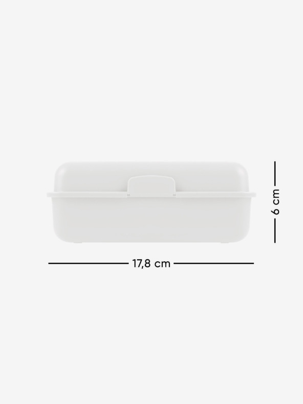 BAAGL  Scatola della merenda Baagl Rainbow Unicorn Bianco