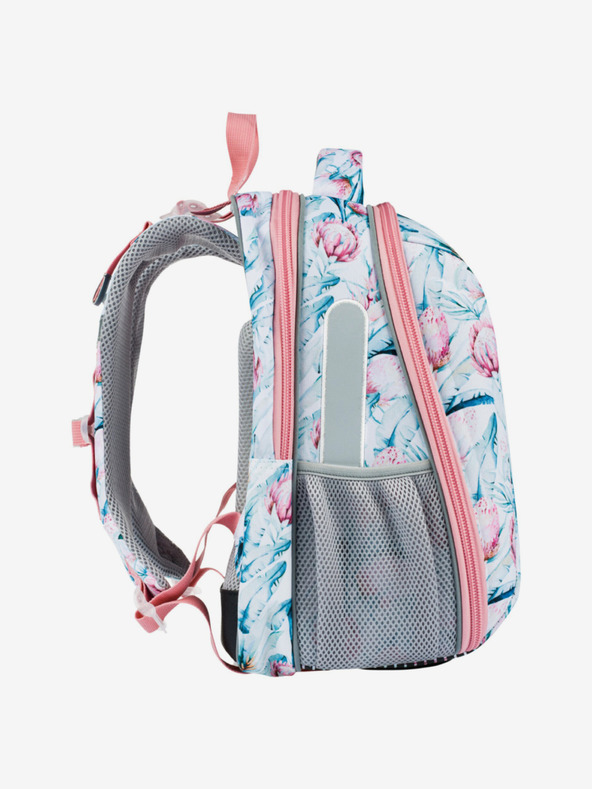 BAAGL  Zaino scuola bianco Baagl Shelly Raccoon