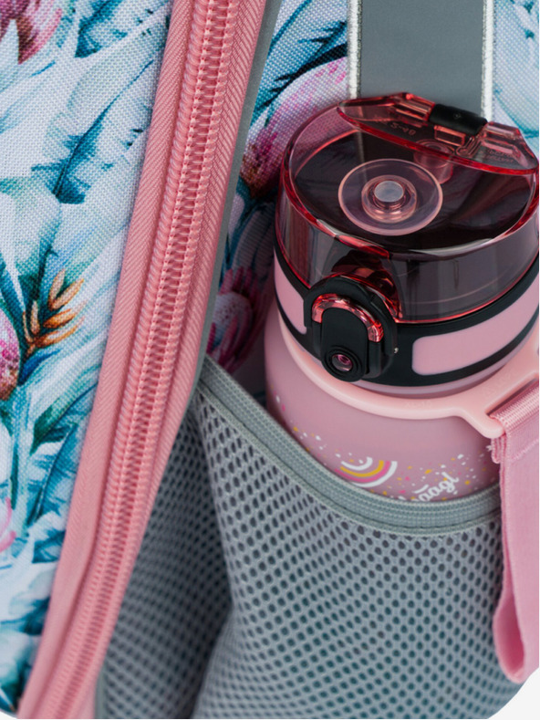 BAAGL  Zaino scuola bianco Baagl Shelly Raccoon