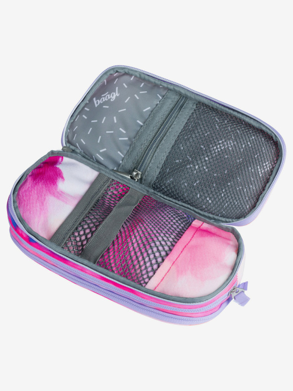 BAAGL  Astuccio per studenti rosa etue Baagl Painting