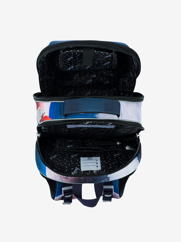 BAAGL  Borsa scuola blu Baagl Shelly Space Shuttle