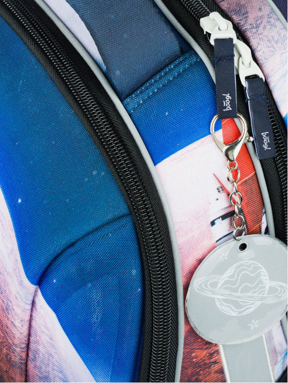 BAAGL  Borsa scuola blu Baagl Shelly Space Shuttle